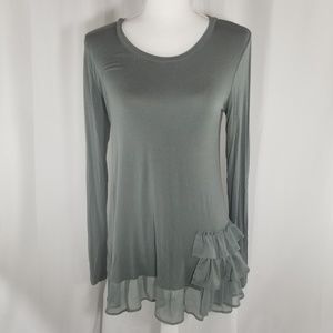 LOGO by Lori Goldstein Tunic Top